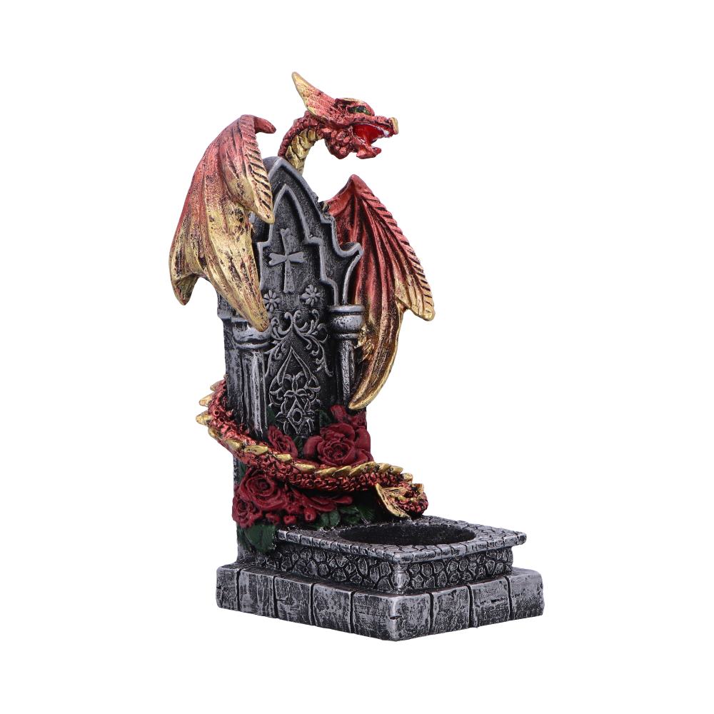 Light of the Dragon Red Tea Light Holder