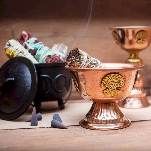 Ritual vessels bowls and cauldrons for altar and spiritual use