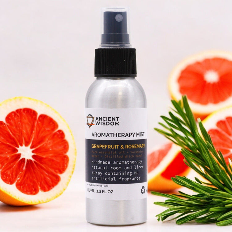 Essential oil mists and aromatherapy sprays for botanical home fragrance, meditation and everyday relaxation UK