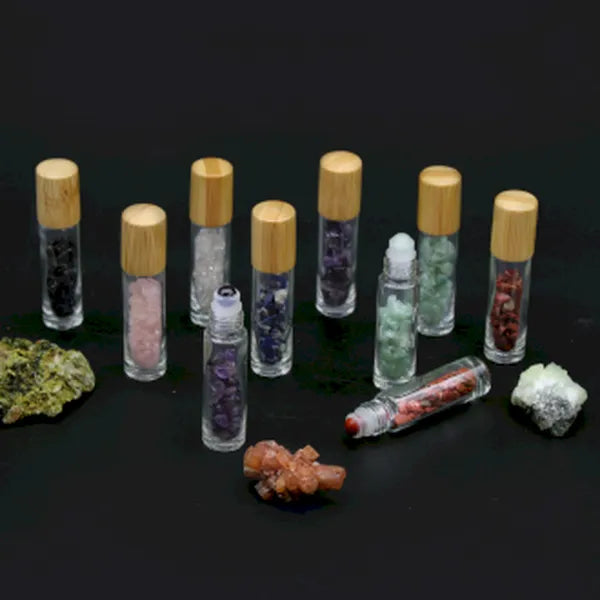 Gemstone Roller Bottles and Tips