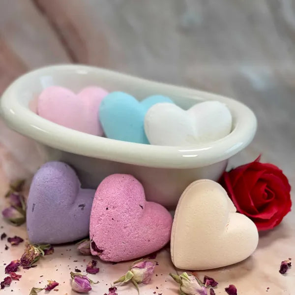 Heart Bath Bombs