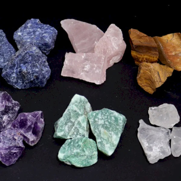 Raw Crystals and Geodes
