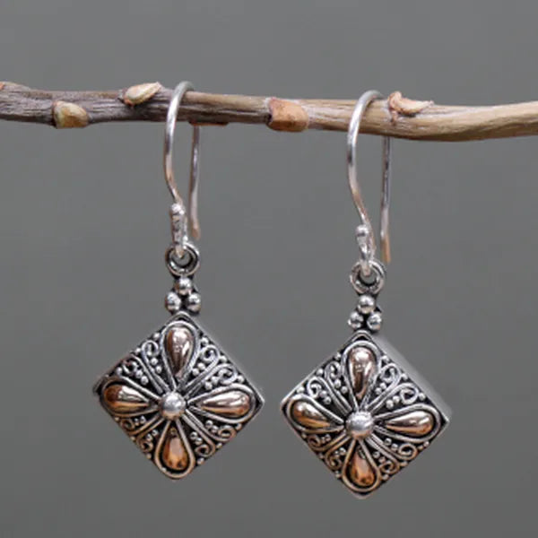 Silver and Gold Earrings – boho silver and gold earrings for gifting UK