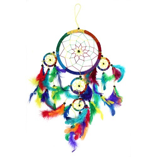 3 x Large Round - Rainbow