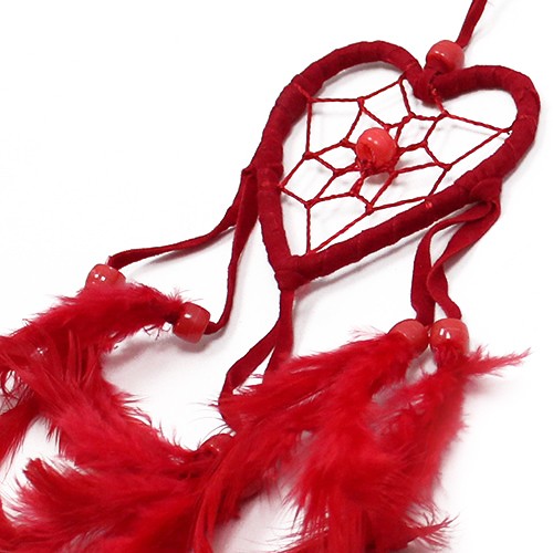6 x Small Heart - Black/White/Red