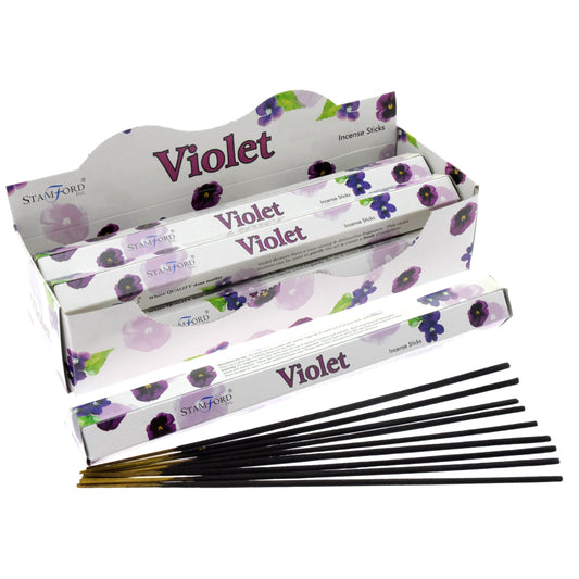 Violet Premium Incense Sticks - Stamford