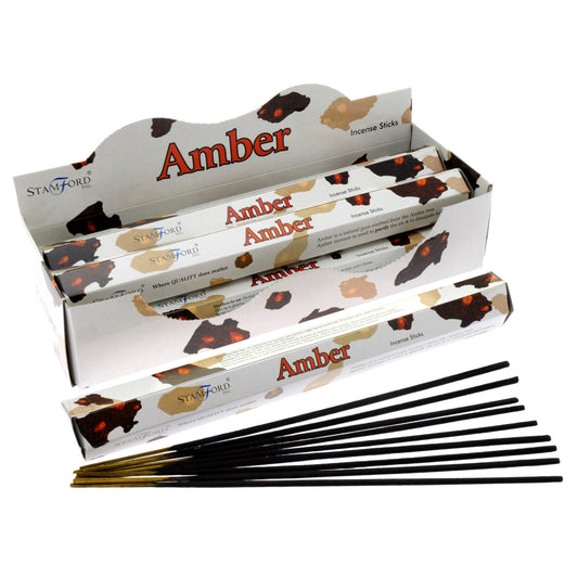 Amber Premium Incense Sticks - Stamford