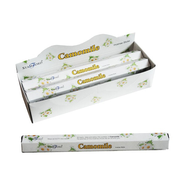 Camomile Premium Incense Sticks - Stamford