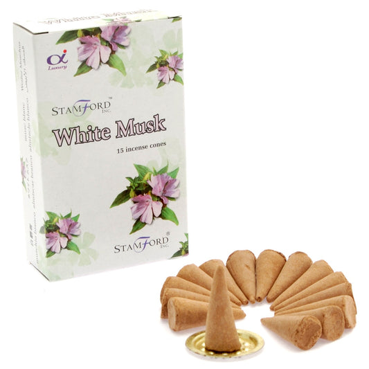 Stamford White Musk Cones