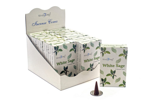 Stamford White Sage Cones