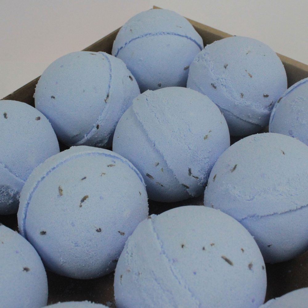 Lavender and Seeds Jumbo Bath Bomb