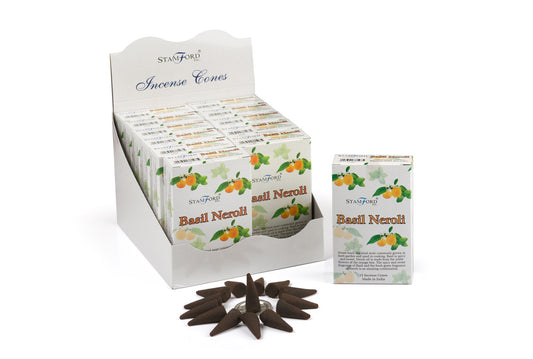 Stamford Basil and Neroli Incense Cones