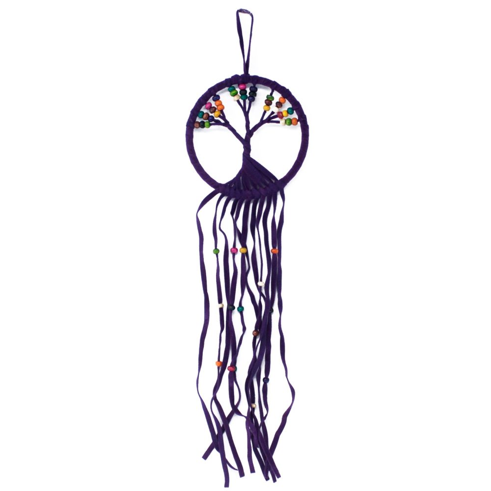 6 x Tree of Life Dreamcatcher - 12cm (assorted)