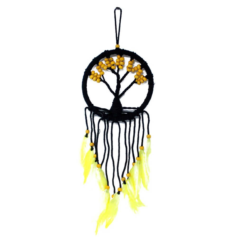 6 x Tree of Life Dreamcatcher - 16cm (assorted)