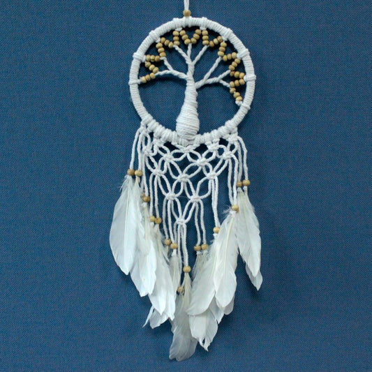 Tree of Life Dreamcatcher - Pure and Natural 16cm