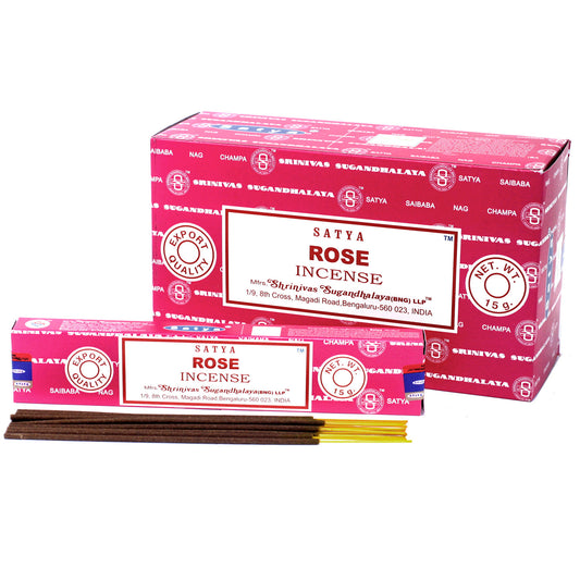 Satya Incense Sticks 15gm - Rose