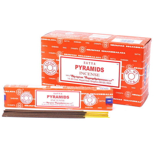 Satya Incense Sticks 15gm - Pyramid