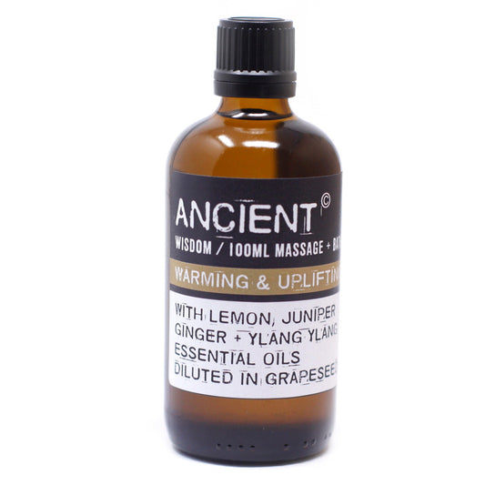Warm and Uplifting Massage Oil - 100ml