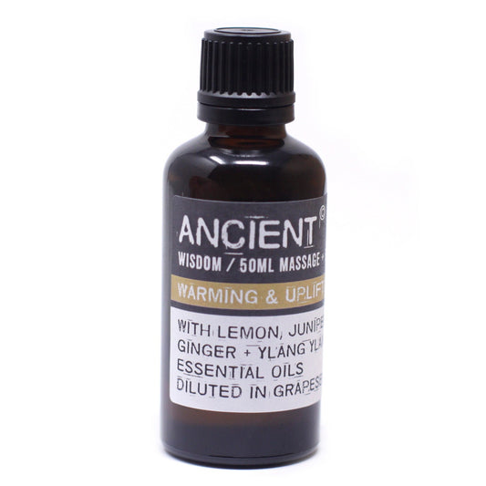 Warm and Uplifting Massage Oil - 50ml