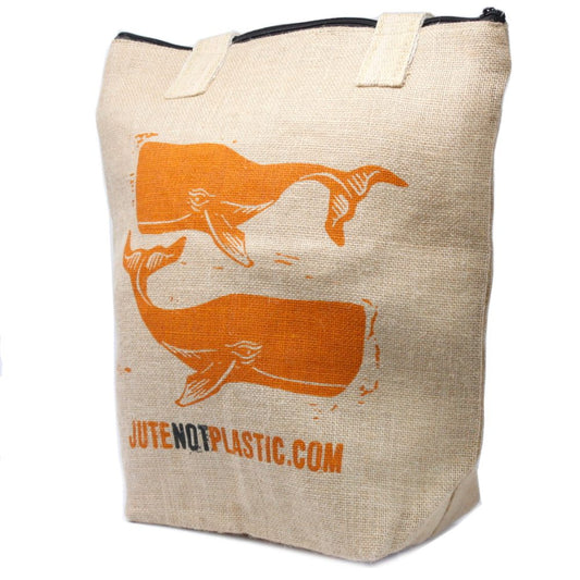 Two Whales Tote Bag
