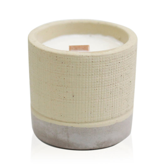 Pot - Grey - Coffee in the Club Concrete Candle