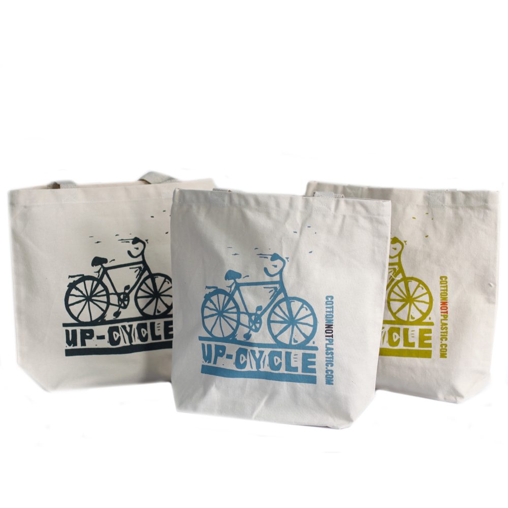 Up Cycle - choice of 4 colours Tote Bag