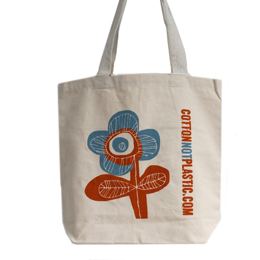 Bright Flower - choice of 4 colours Tote Bag