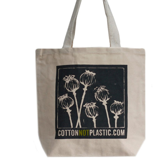 Poppy Heads - choice of 4 colours Tote Bag