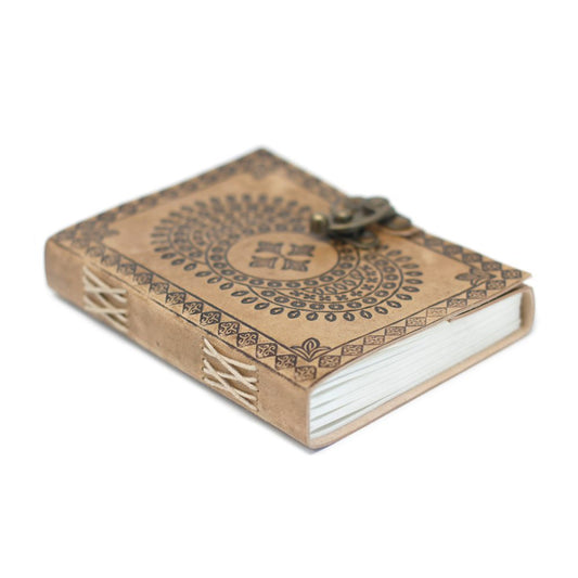 Leather Blue Mandala Notebook (75)