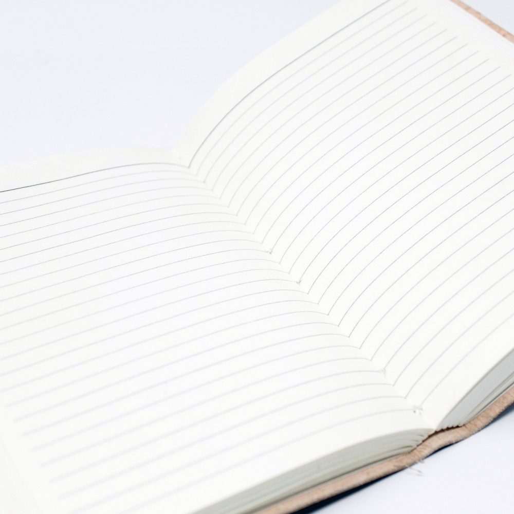 Leather Chakra Stone Notebook (69)