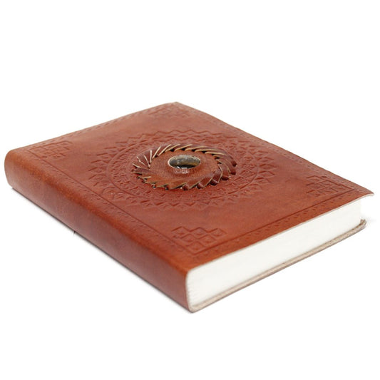 Leather Tigereye Notebook (75)