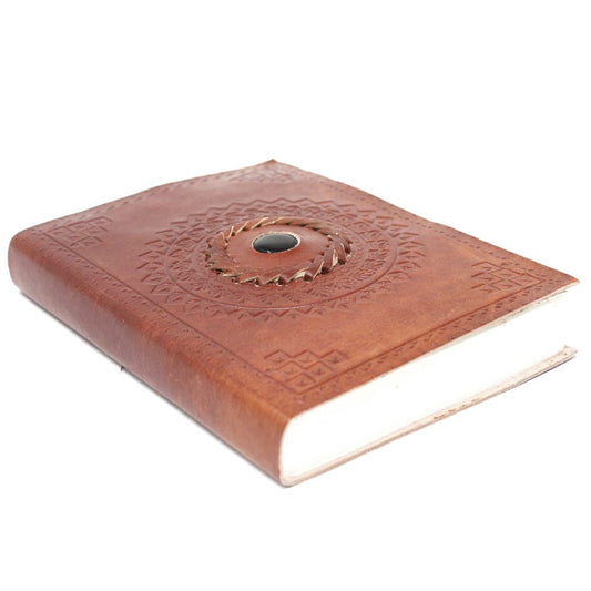 Leather Black Onyx Notebook (75)