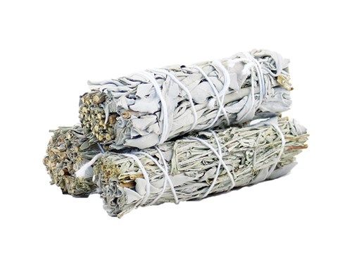 Smudge Stick - White Sage and Blue Sage 10cm