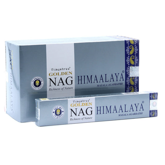 15g Golden Nag - Himalaya Incense Sticks