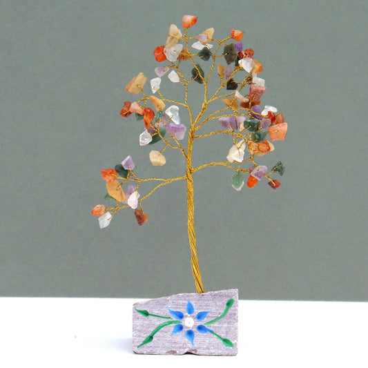Multi - gem Crystal Tree - 80 Stone