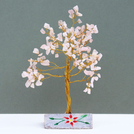Rose Quartz Crystal Tree - 160 Stone
