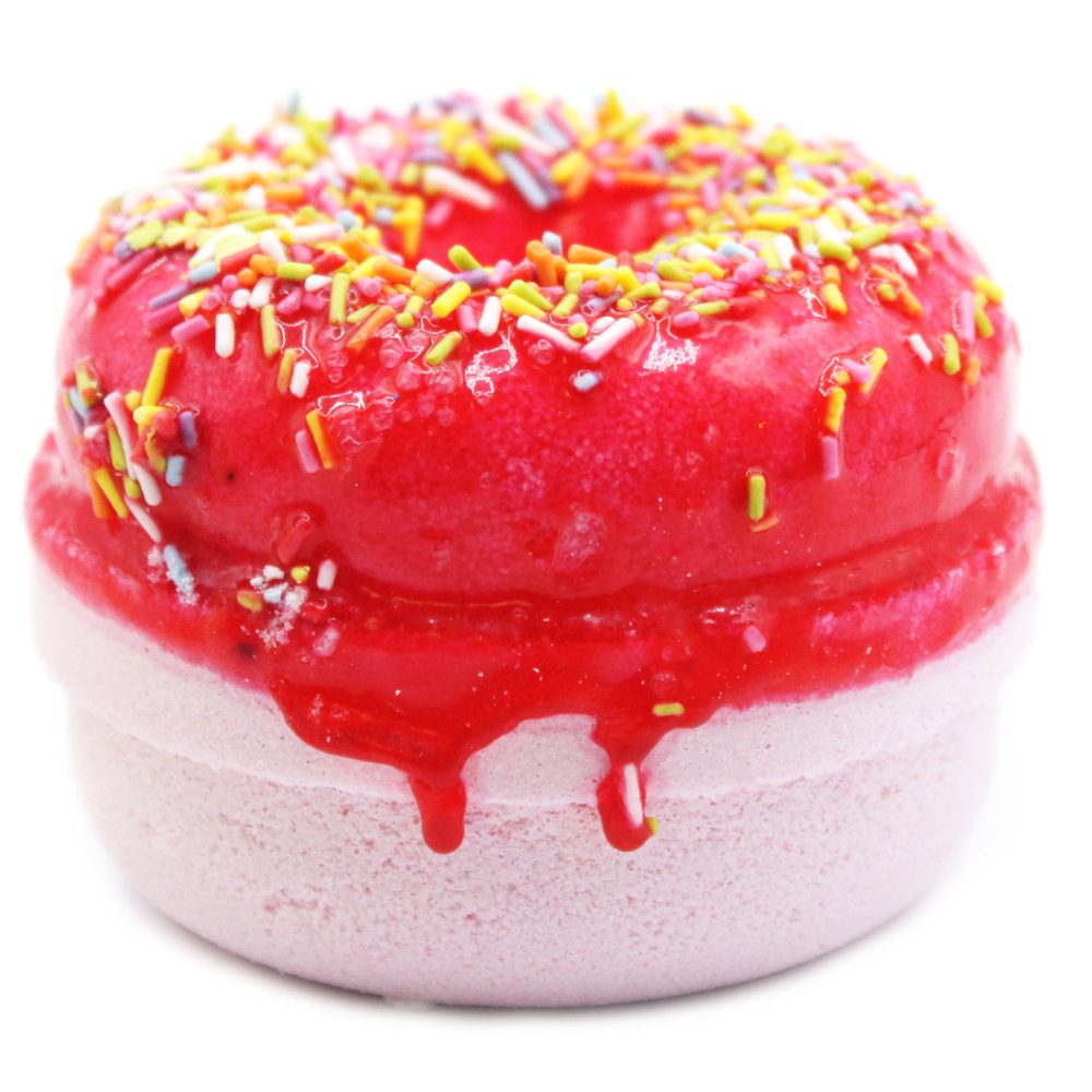 Strawberry and Banana Bath Donuts