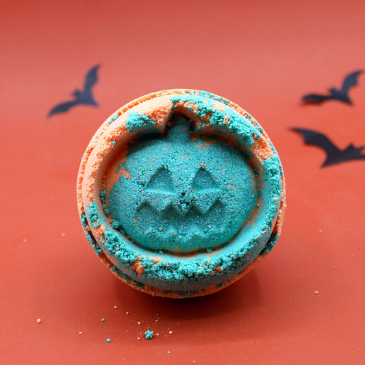 Fennel and Orange Halloween Bath Bomb