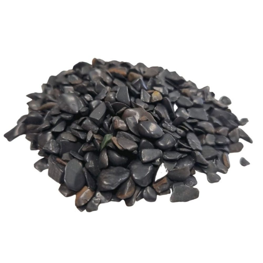 Black Tourmaline Chips - 1KG