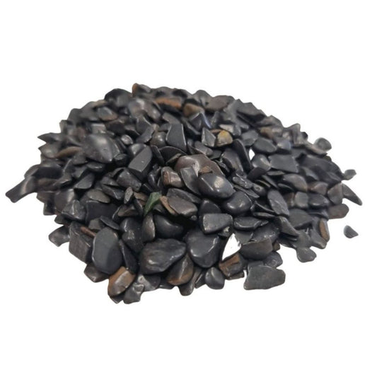 Black Tourmaline Chips - 1KG