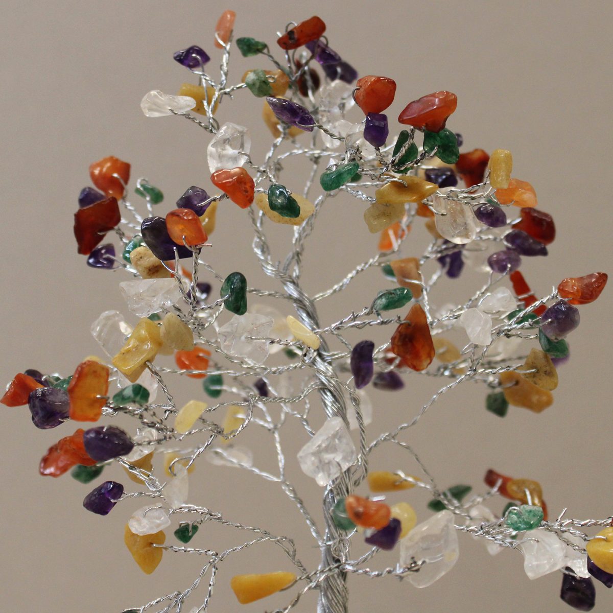 Multi Gemstone Tree with Organite Base - 160 Stone