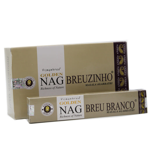 15g Golden Nag - Breuzinho Incense Sticks
