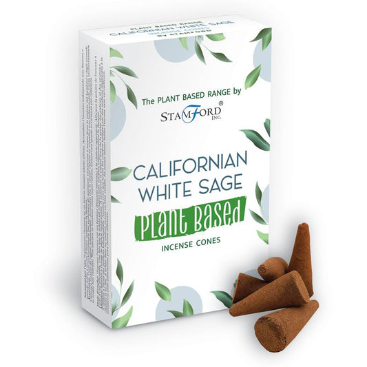 Stamford Stamford Plant Based Incense Cones - Californian White Sage