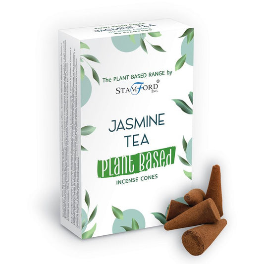 Stamford Stamford Plant Based Incense Cones - Jasmine Tea