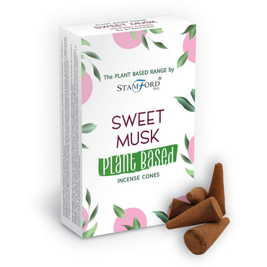 Stamford Stamford Plant Based Incense Cones - Sweet Musk