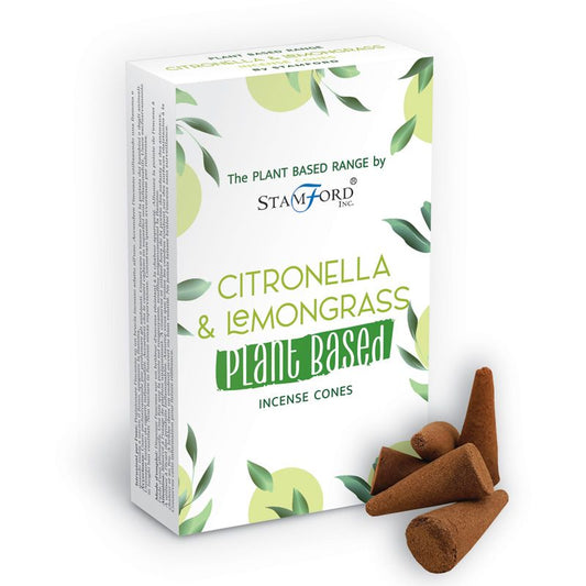 Stamford Stamford Plant Based Incense Cones - Citronella and Lemongrass