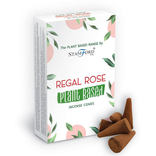Stamford Stamford Plant Based Incense Cones - Regal Rose