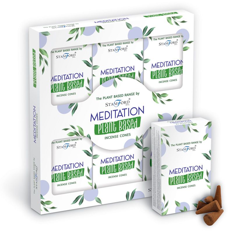Stamford Stamford Plant Based Incense Cones - Meditation