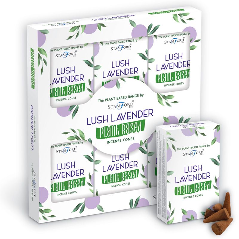 Stamford Stamford Plant Based Incense Cones - Lush Lavender