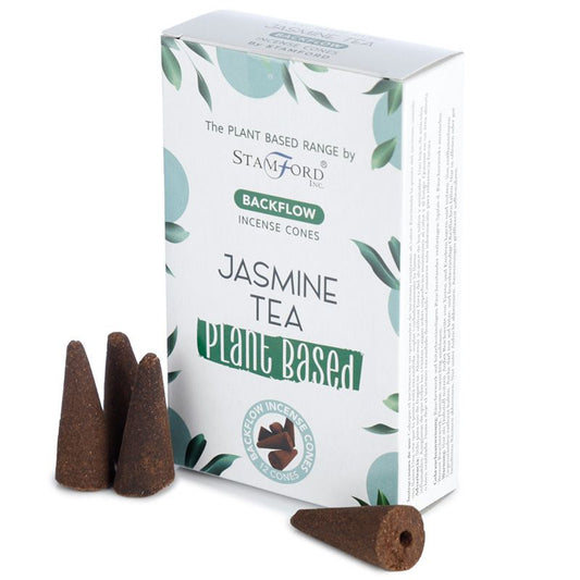 Stamford Plant Based Backflow Incense Cones - Jasmine Tea
